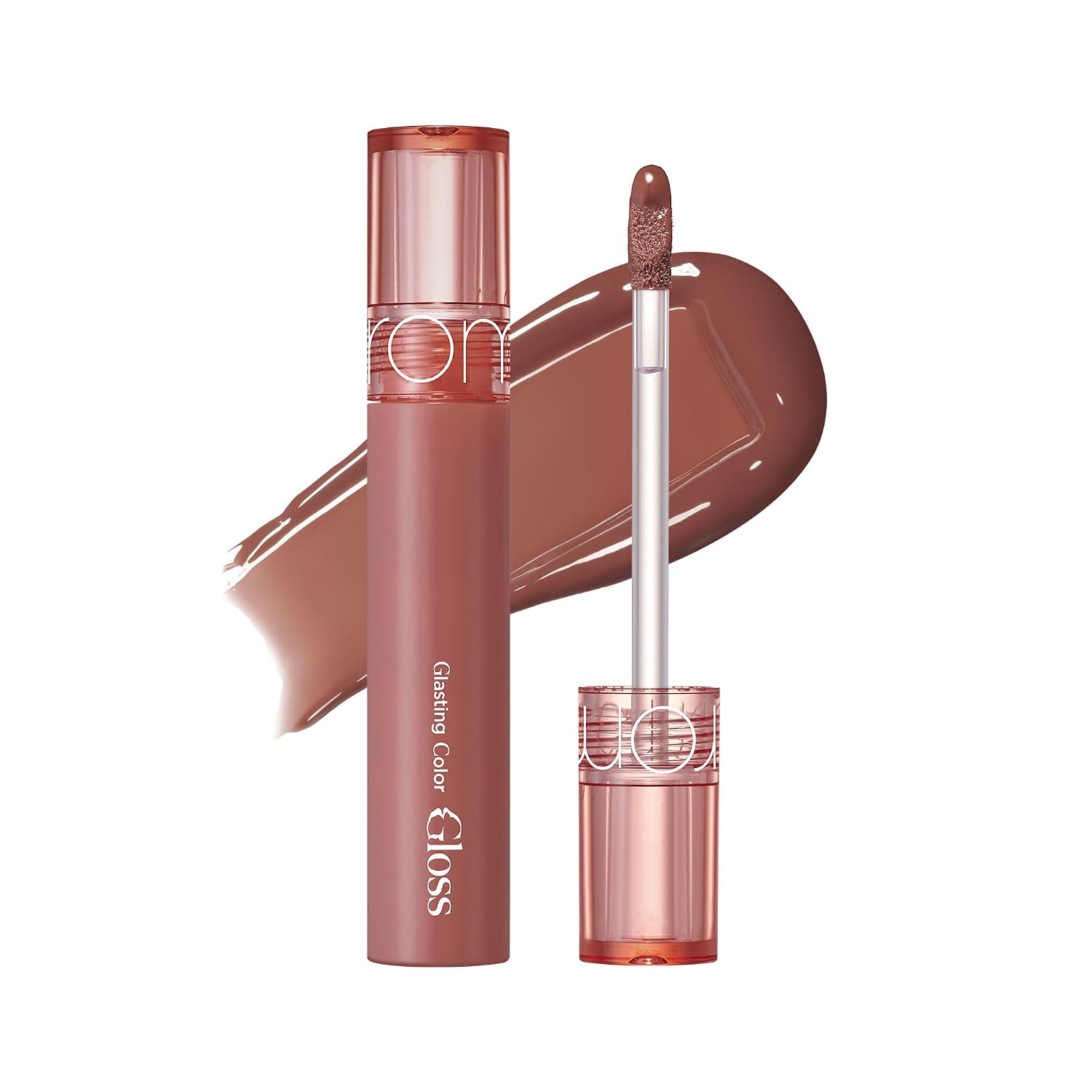 rom&nd Glasting Color Gloss (06 DEEPEN MOOR) | Kbeauty, Glossy, Moisturizing, Natural Color, Plumping & Long-Lasting Smooth Finish | Hydrating Lip Gloss for Everyday Wear