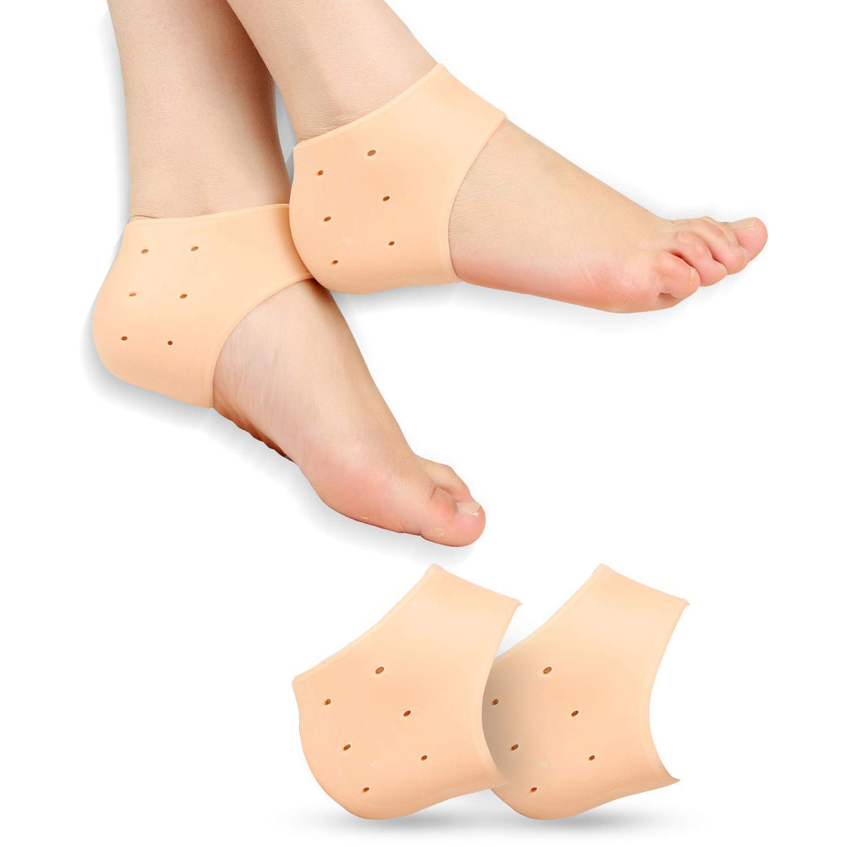 Insole For Shoes Men Height Increase Insole With Gel Heel Pad For Heel Pain Silicon Heel Pad For Women Pain Relief Silicon Heel Pad For Women For Men Ankle Supp