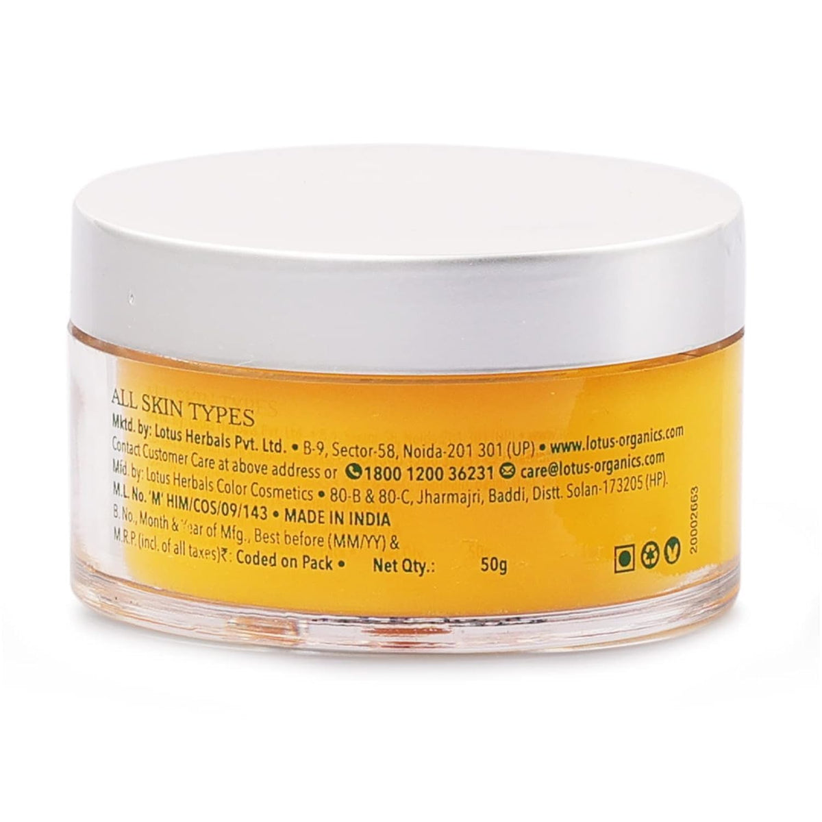 Lotus Organics+ Precious Brightening Cleansing Balm | 100% Certified Organic White Peony | Removes Impurities | All Skin Types | Sulphate & Paraben Free | 50g