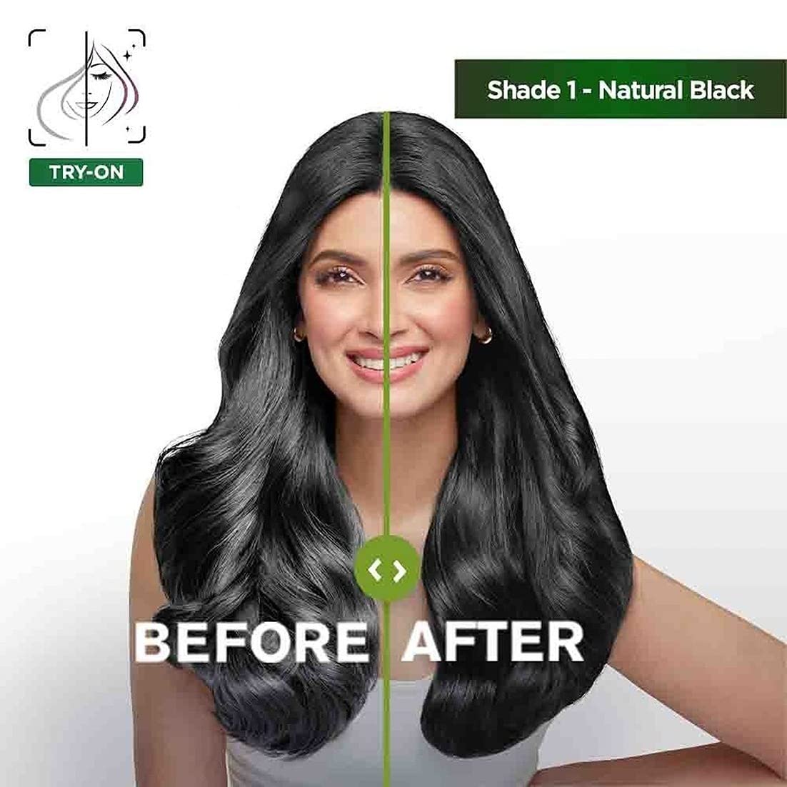 New Garnier Color Naturals with Keratin Shade 3 Darkest Brown SHADE 3, DARKEST BROWN (Pack of 1)