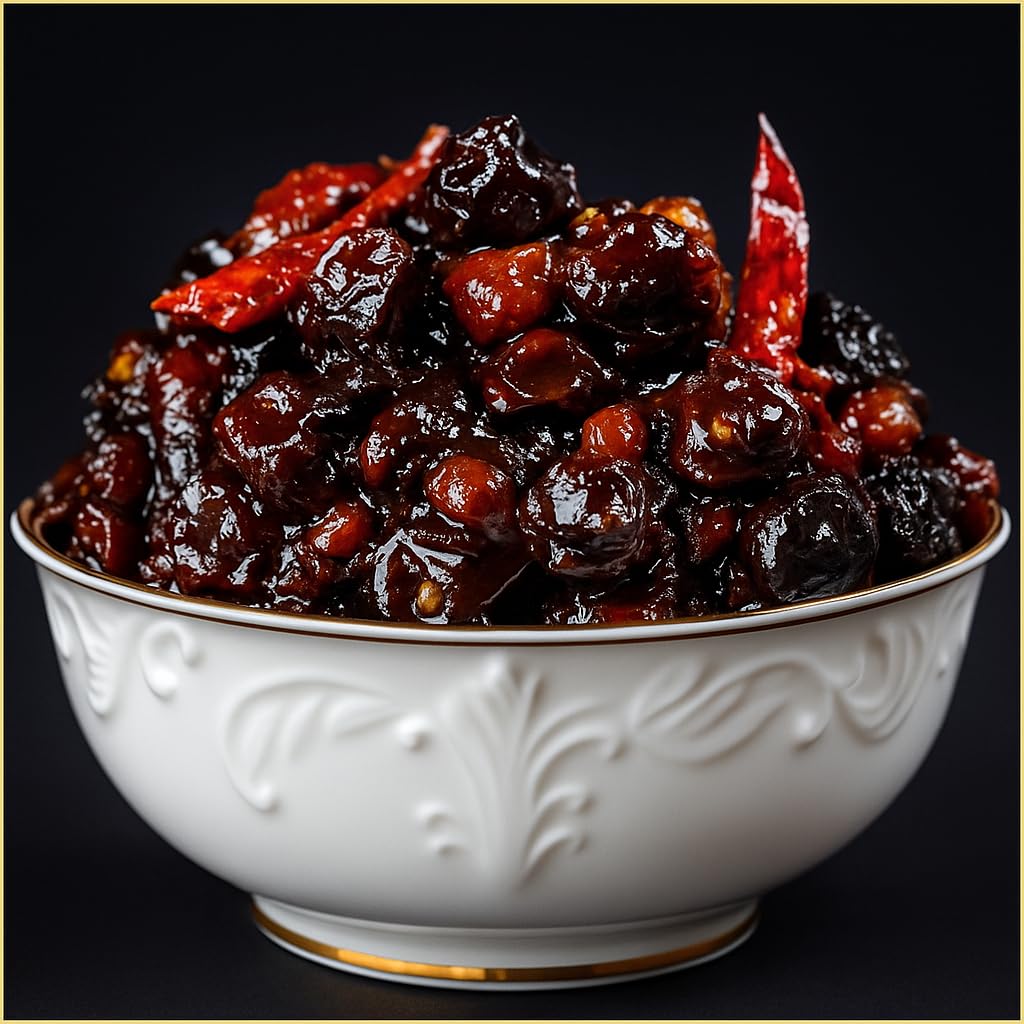 BANGLARMISTI Topa Kuler Aachar 250g | Authentic Bengali Sweet & Sour Jujube Pickle | Traditional Homemade Aamli Kula Achar | Preservative-Free & No Artificial C
