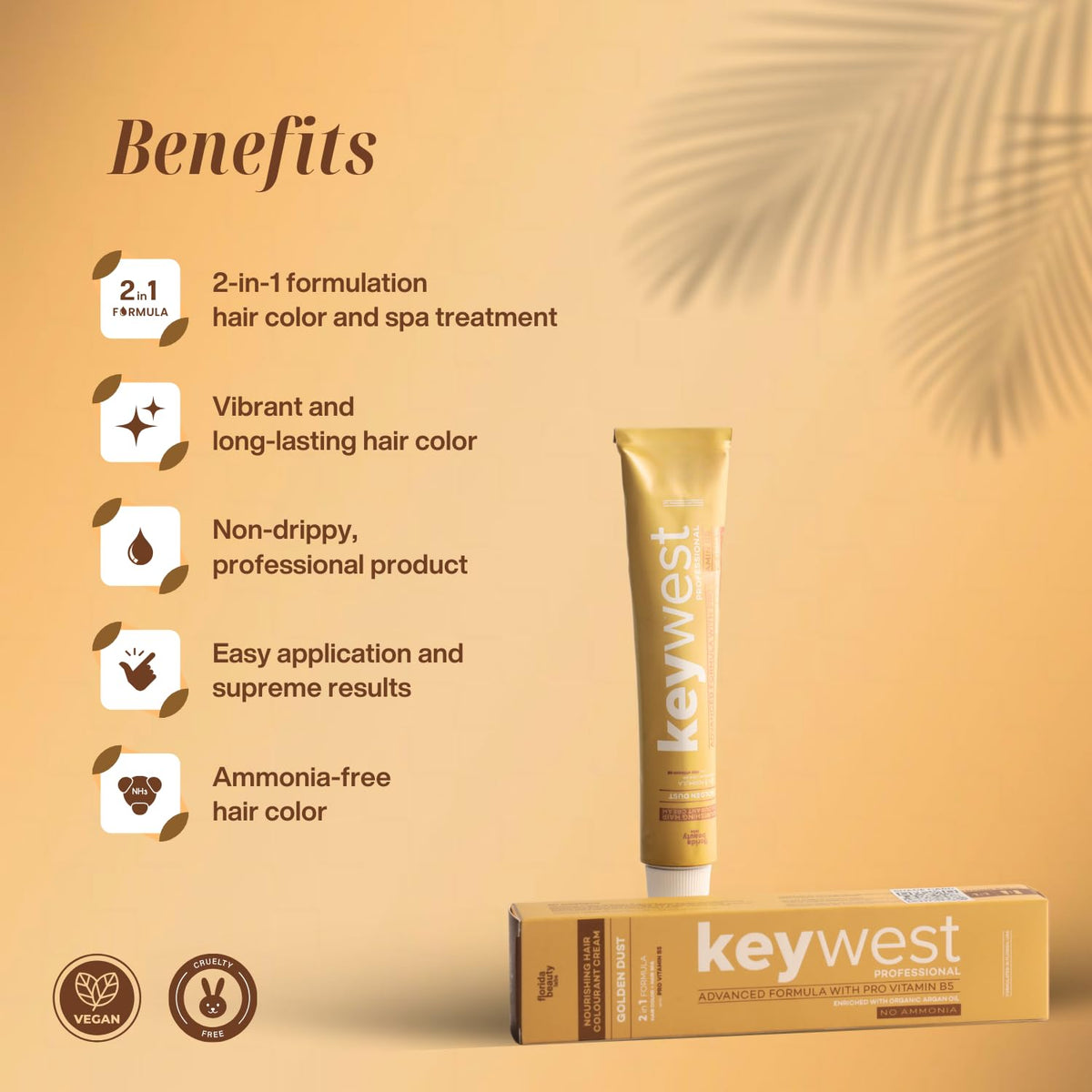 Keywest Professional Hair Color Developer 20 Volume 6% 1000ml + Hair Color Tube No. 3 Dark Brown 80gm (Ammonia Free) | 2in1 Formulation with Enriched Pro Vitami