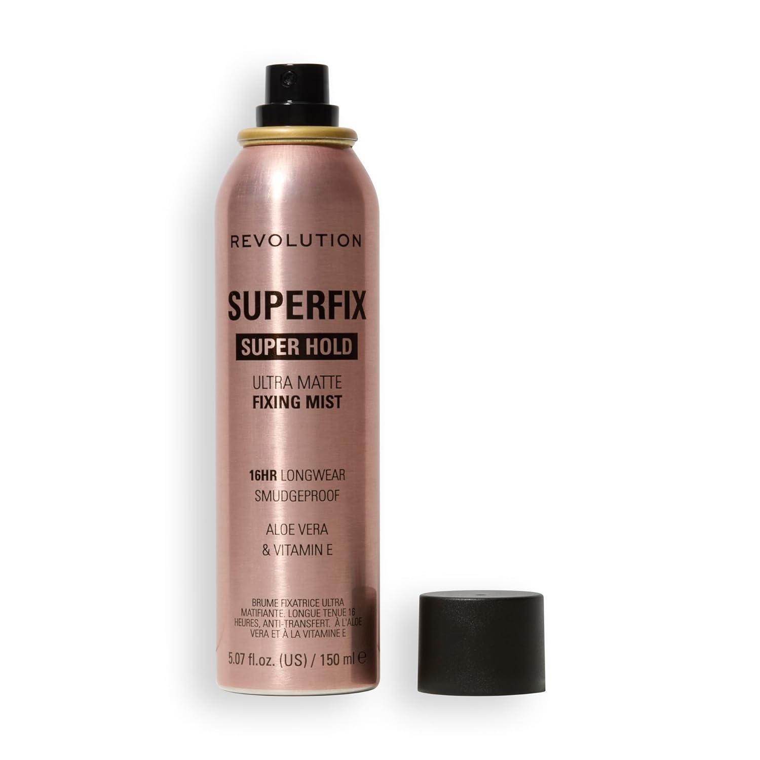 Makeup Revolution London Makeup Fixing Spray,(Super Fix Misting Spray) Professional Makeup Fixer Spray for Face makeup|With Aloe Vera and Vitamin-E|Light weight, quick dry makeup Setting spray-150 ml