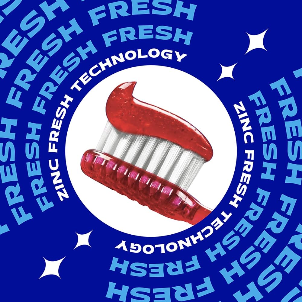 Close Up Toothpaste | Long lasting 18 Hours Of Fresh Breath & White Teeth - 300g (Pack of 2) 150 g (Pack of 2)