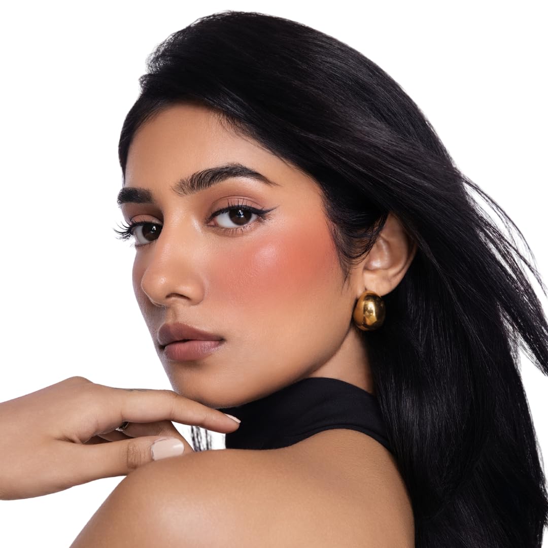 Diam Beauty Hydratint beaded blush in Addicting | Unisex Beauty Blush | Hydrating Formula with Encapsulated Pigment Beads | Long Lasting Liquid Blush | Non Comedogenic - 15ml
