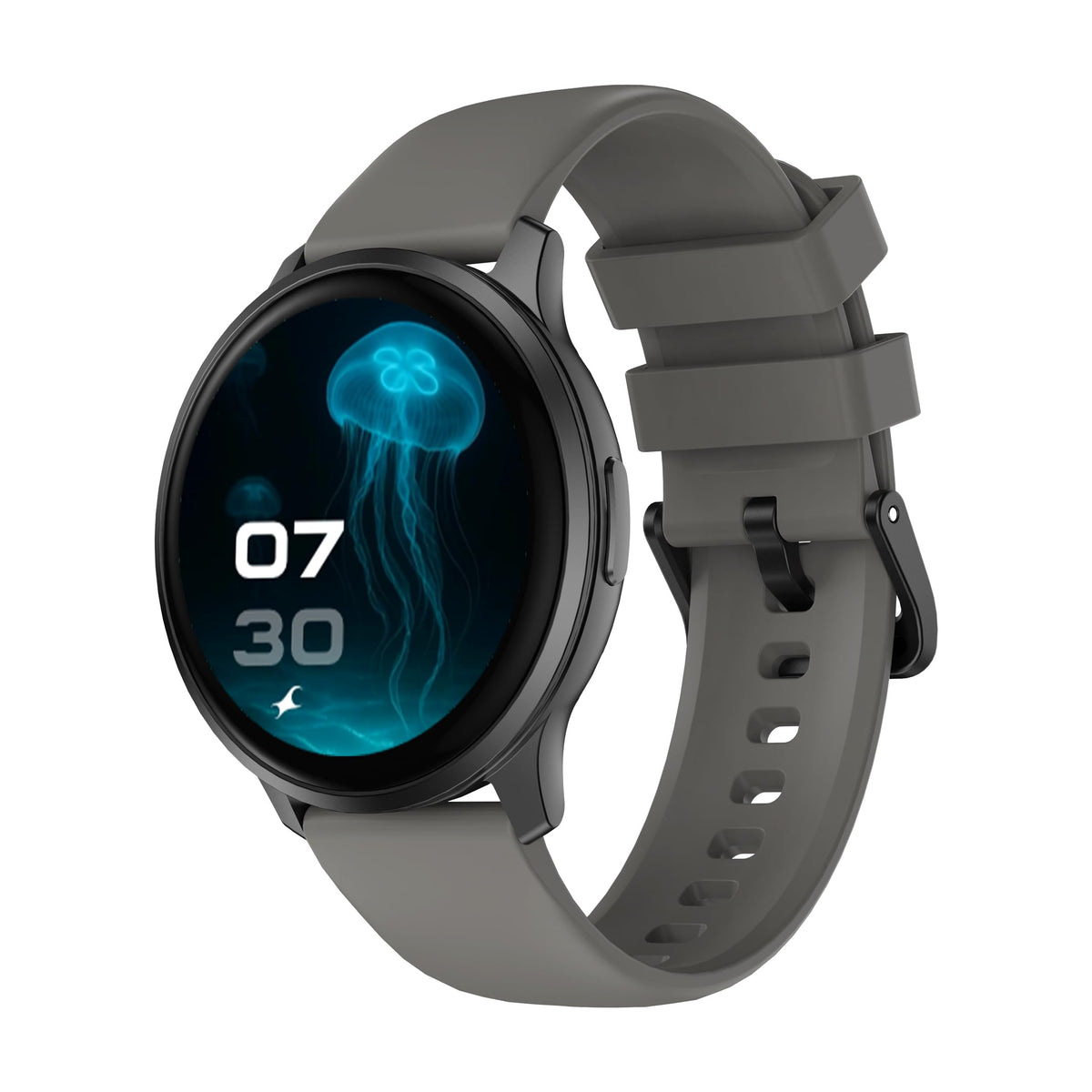 Fastrack Jupiter R3 1.38" Ultra UV Round Display with Nitro Fast Charging,Single Sync BT Calling, HRM, SPO2, Upto 5 Days Battery Life Smart Watch for Man & Woma