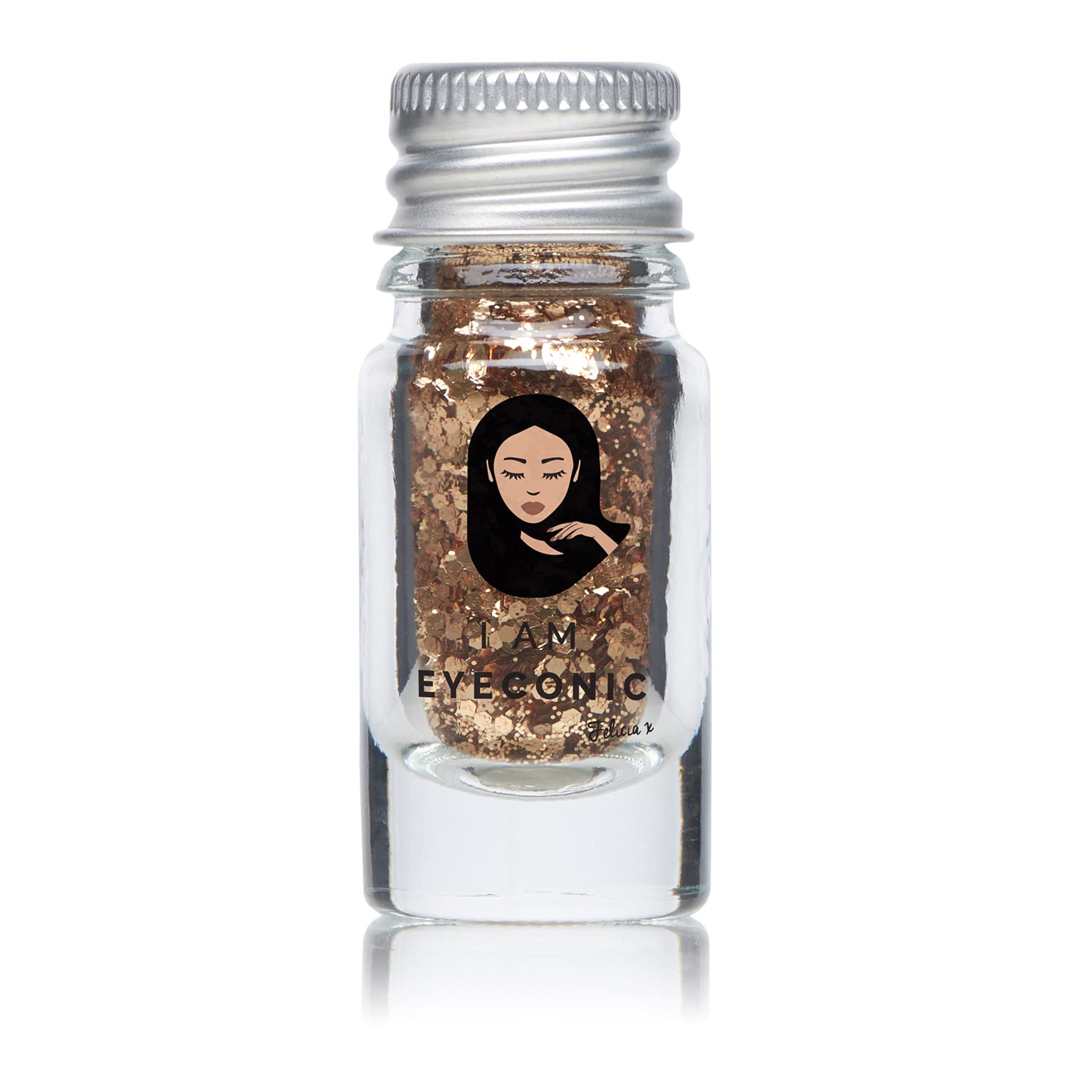 I AM EYECONIC - (3D) Cosmetic Glitters - (Dipped in Gold)