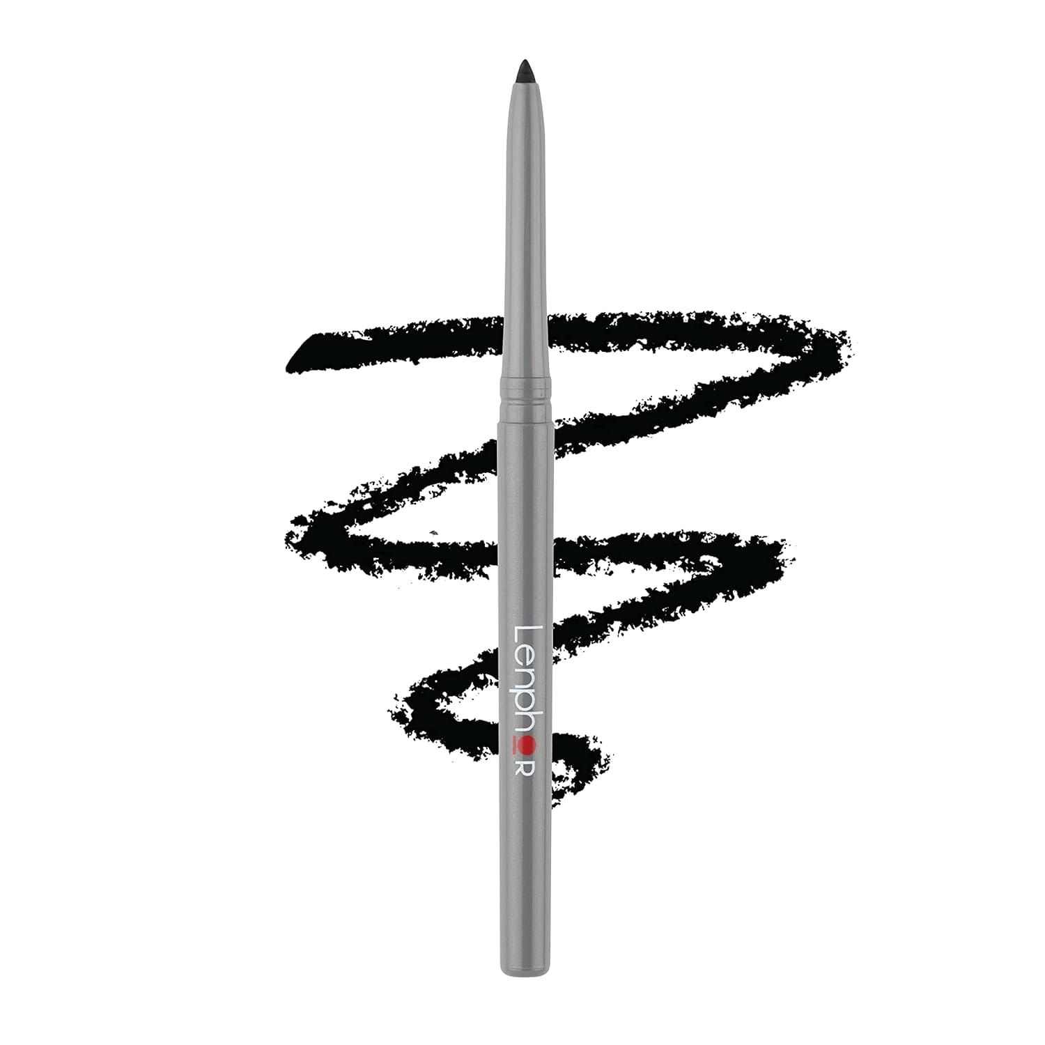 Lenphor - Stare Me Eye Kajal Pencil Black Waterproof, Long Lasting With Creamy Texture & Matte Finish, Eye Makeup, Eye Pencil Precision Tip, Kajal Black Waterproof