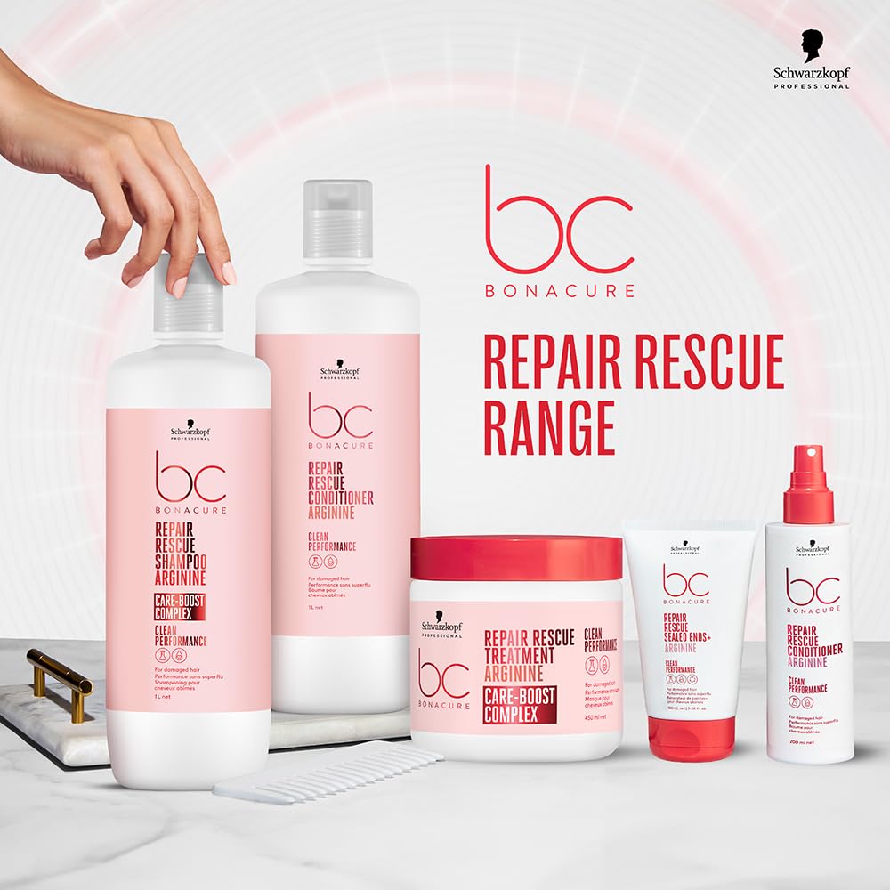 Schwarzkopf Professional Bonacure Repair Rescue Treatment with Arginine | 450 ml