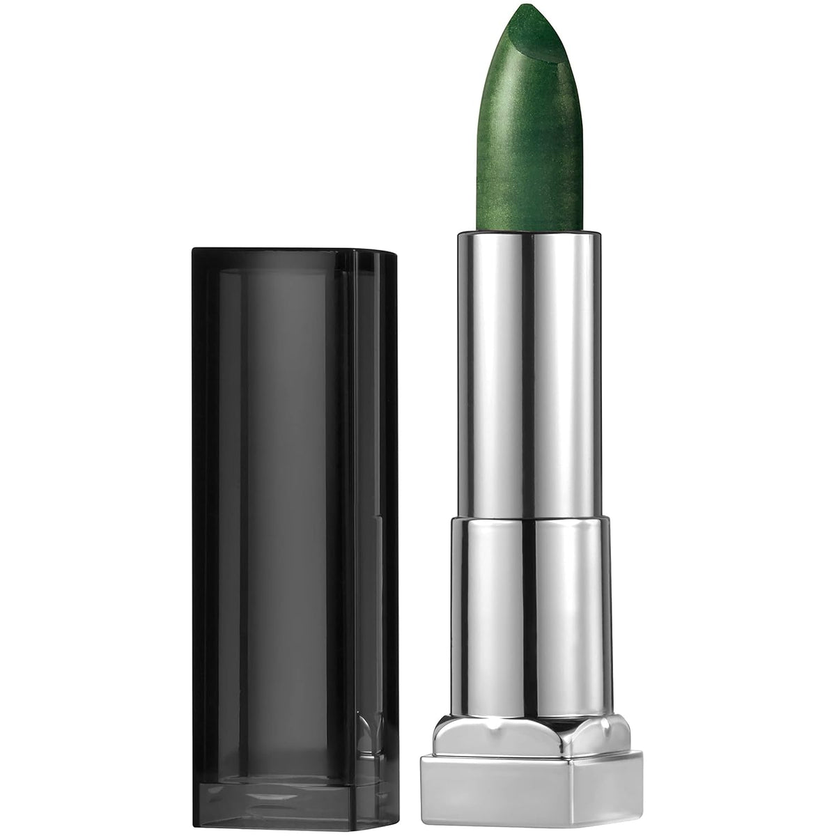 Maybelline New York Color Sensational Green Lipstick Metallic Lipstick, Serpentine, 0.15 oz