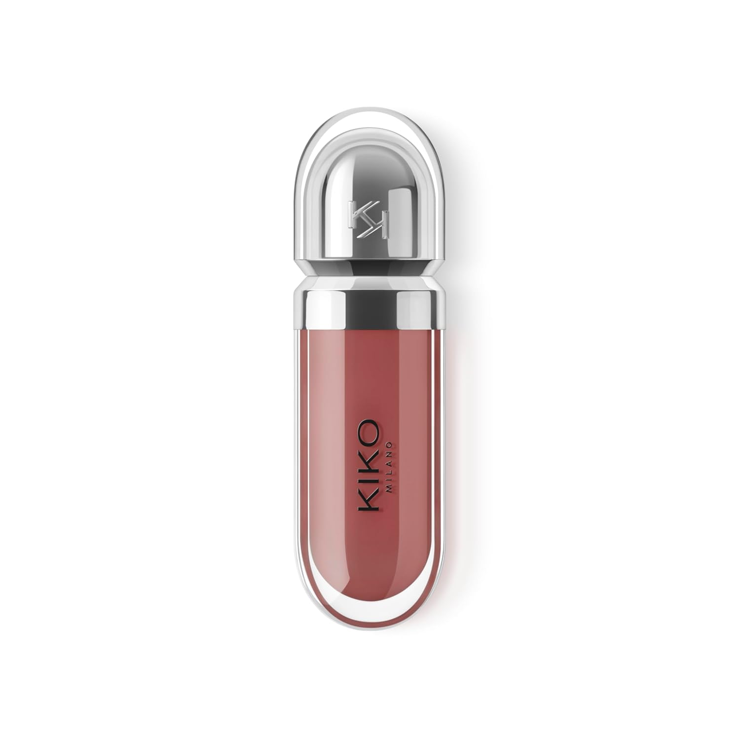 KIKO Milano 3D Hydra Lip Gloss – High Shine, Hydrating, Plumping, Non-Sticky, Moisturizing Lip Makeup Color:21 Brun Rose