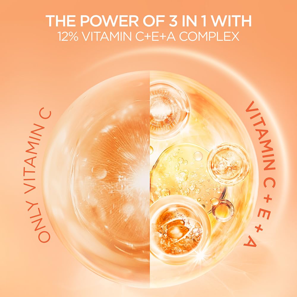 POND'S Bright Beauty 12% Vit C+E+A Serum 28ml 28 ml (Pack of 1)