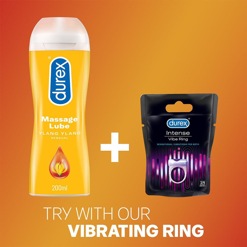 Durex Massage Lube- Water Based Lubricant Single Pack