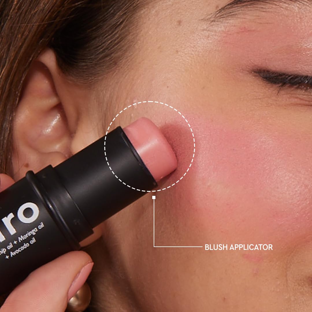 Kiro Wonder Wand Multi-Stick - Pink Wink, 7.5g | 3-in-1 Stick - Blush, Eyeshadow & Lip Tint | Creamy, Weightless & Long-Lasting | Rosehip, Avocado & Moringa Oil Infused | Hydrating with Glowing Core