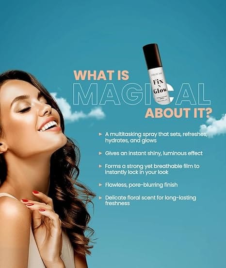 Colorbar - Fix N Glow Makeup Setting Spray (100ml)