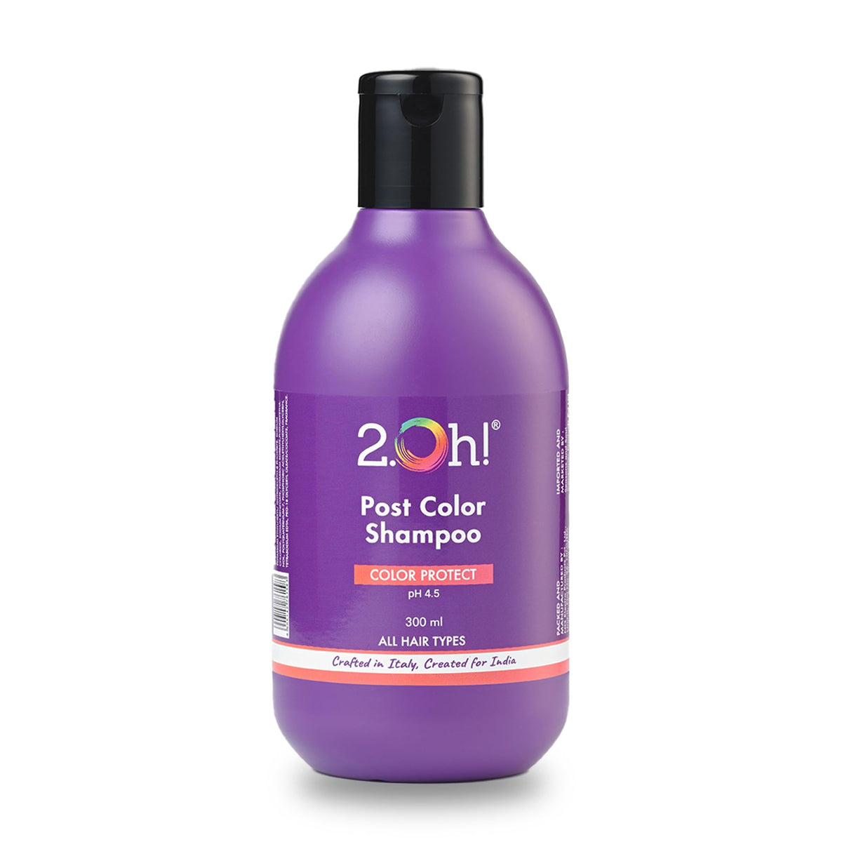 2.Oh! Italian Color Protect Shampoo | Prevents Fading in Colour Treated Hair | Color Protect Complex Repairs Damage in Dry Frizzy Coloured Hair | Anti Frizz Col