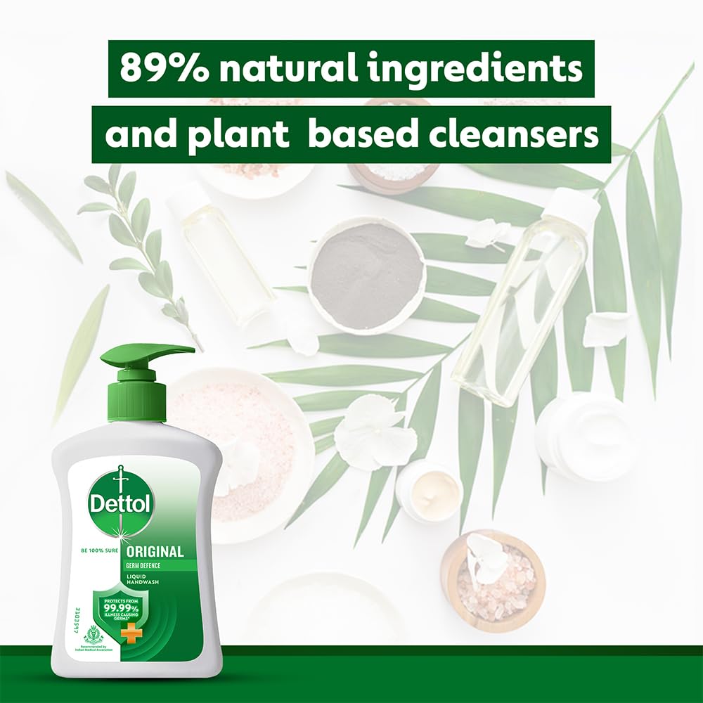 Dettol Original Germ Protection Handwash Liquid Soap Refill, 5L