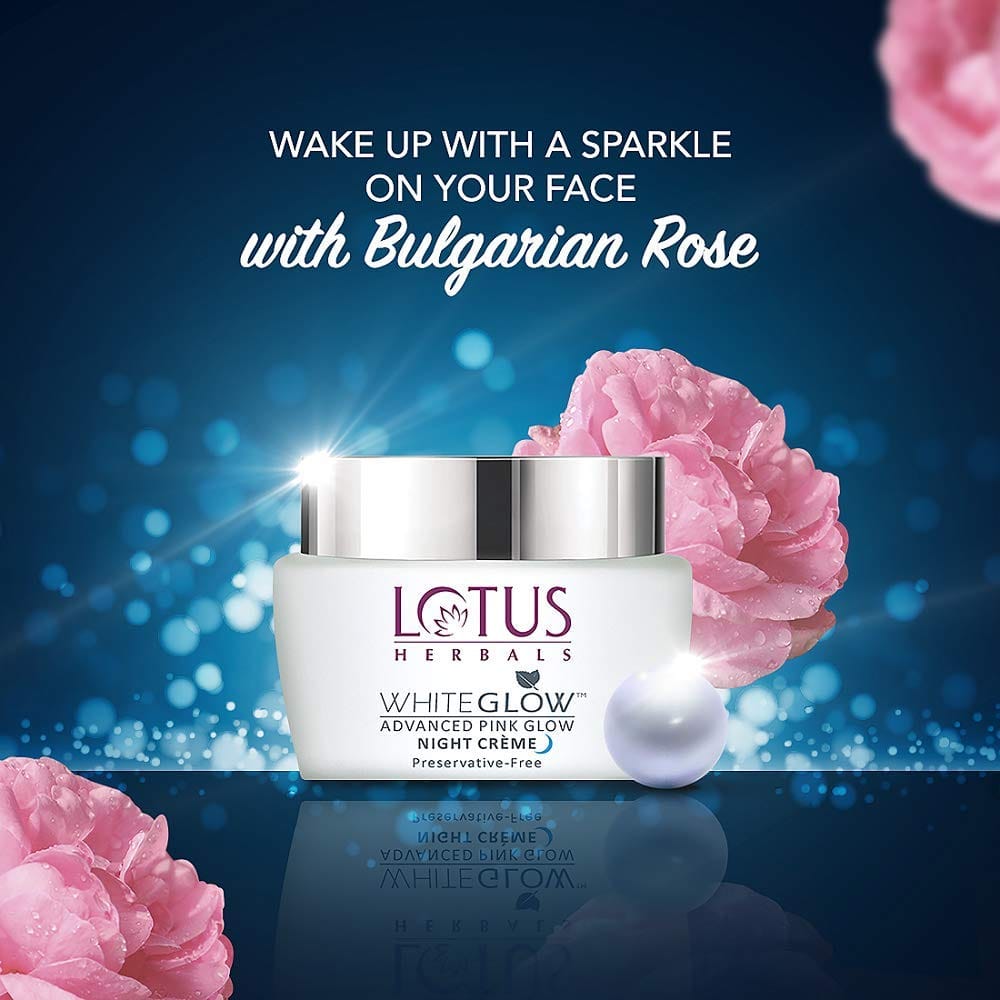 Lotus Herbals - Whiteglow Advanced Pink Glow Night Crème (50g)
