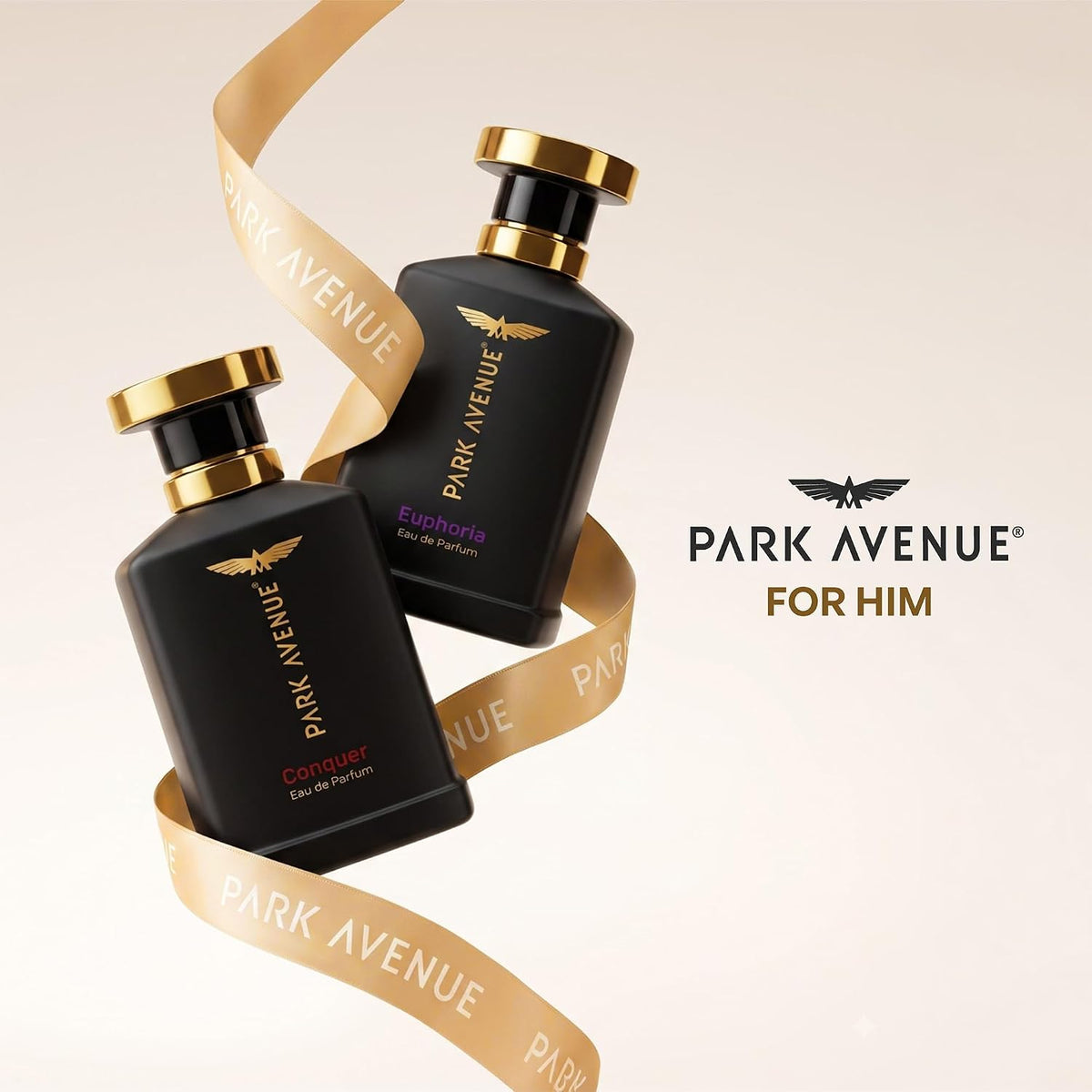 Park Avenue Euphoria, Eau De Parfum Men, 100ml | Long Lasting Perfume for Men | Premium Luxury Fragrance Scent | Aromatic Blend of Amber & Musk | Suitable for E
