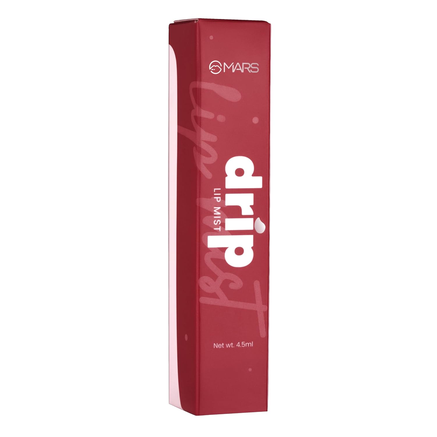 MARS Drip Lip Tint for Women (4.5 ml) (04-Strawberry Drip) | Lightweight & Long-Lasting | Comfortable Long Wear | Non-patchy Reapplication |Buildable Color, Glossy Finish