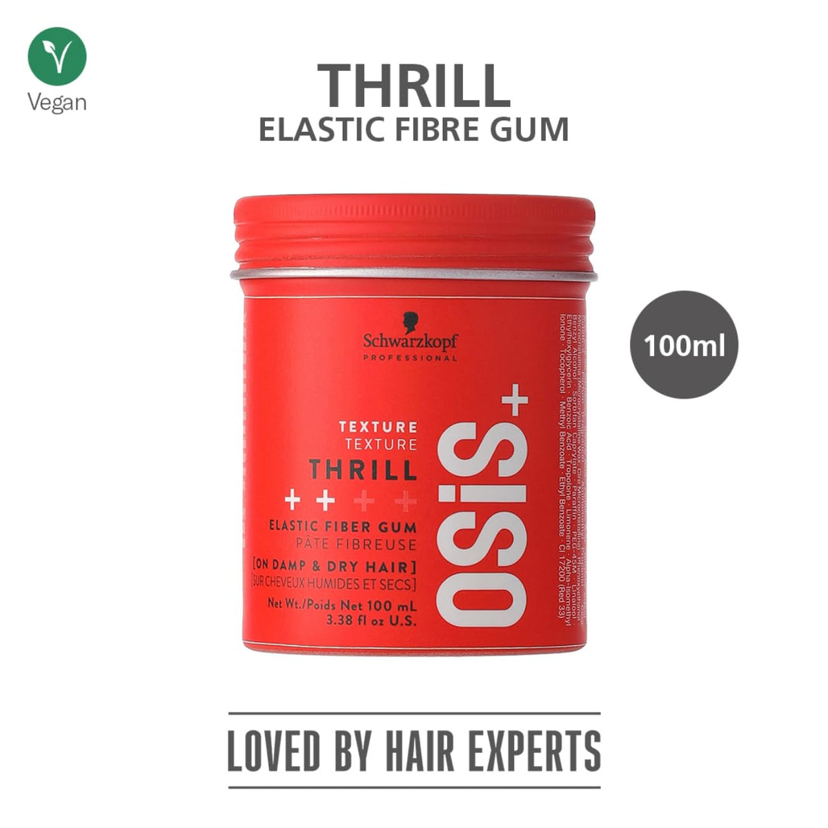 Schwarzkopf Osis+ Schwarzkopf Professional OSIS+ Thrill Elastic Fiber Gum 100ml
