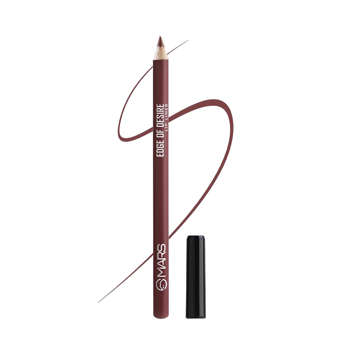 MARS Matte Lip Liner One Swipe Smooth Long Lasting Lip Pencil (1.4gm) (03-BLOOD BATH) (14-CHOCO BUTTER)