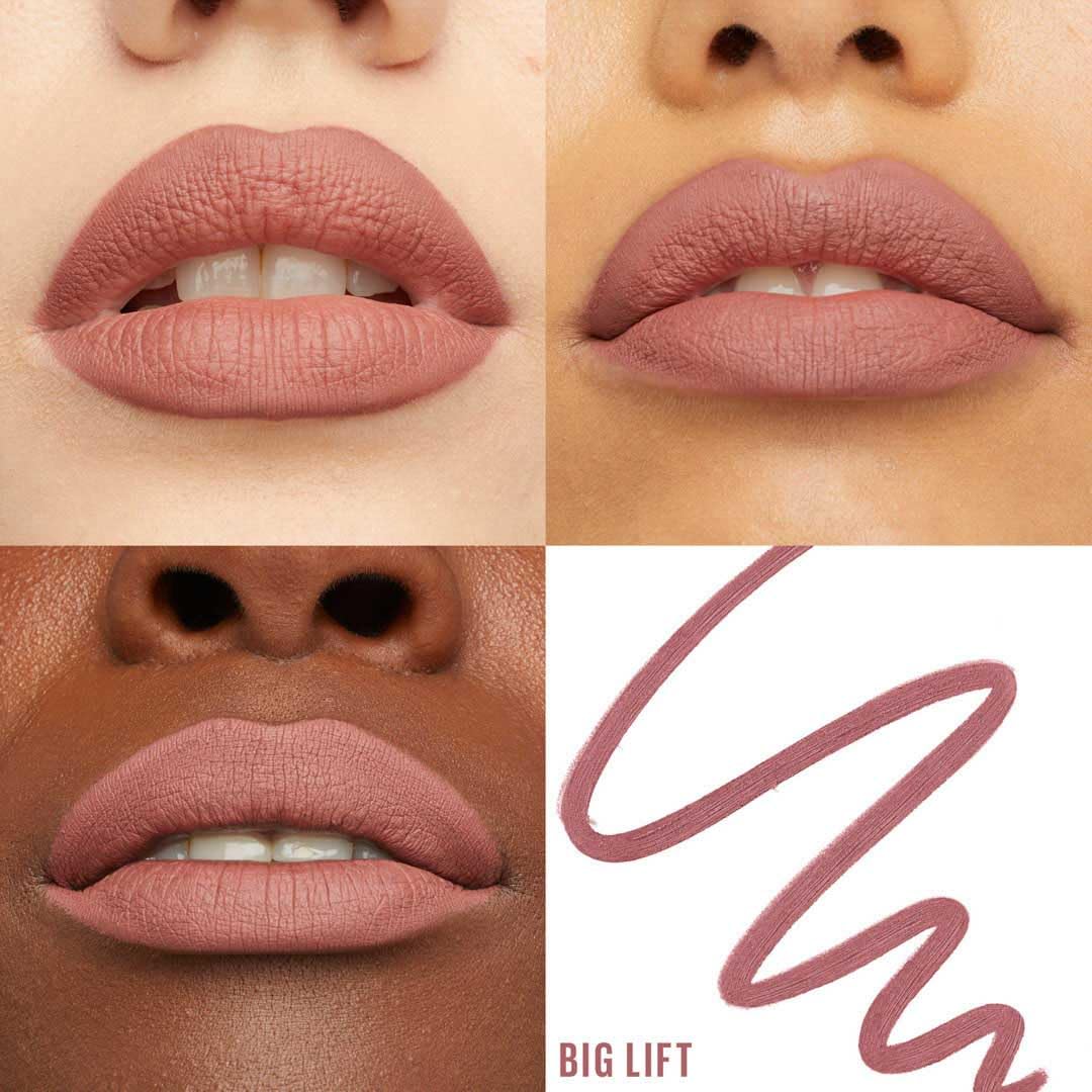 Maybelline Lifter Liner Lip Liner Pencil with Hyaluronic Acid, Big Lift | Creamy, Moisturizing Lip liner | Smooth Glide Application for defined lips
