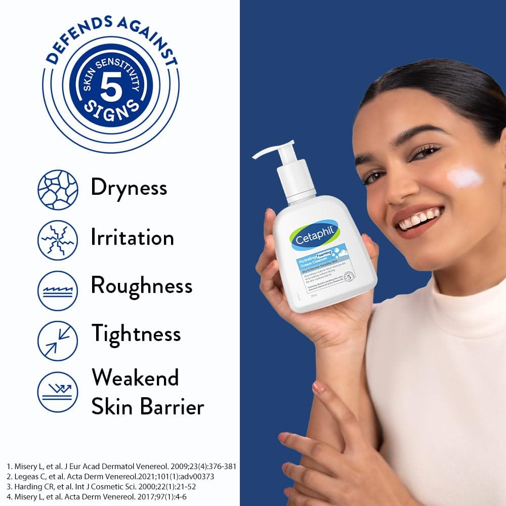 Cetaphil - Hydrating Foaming Cream Cleanser (236ML)