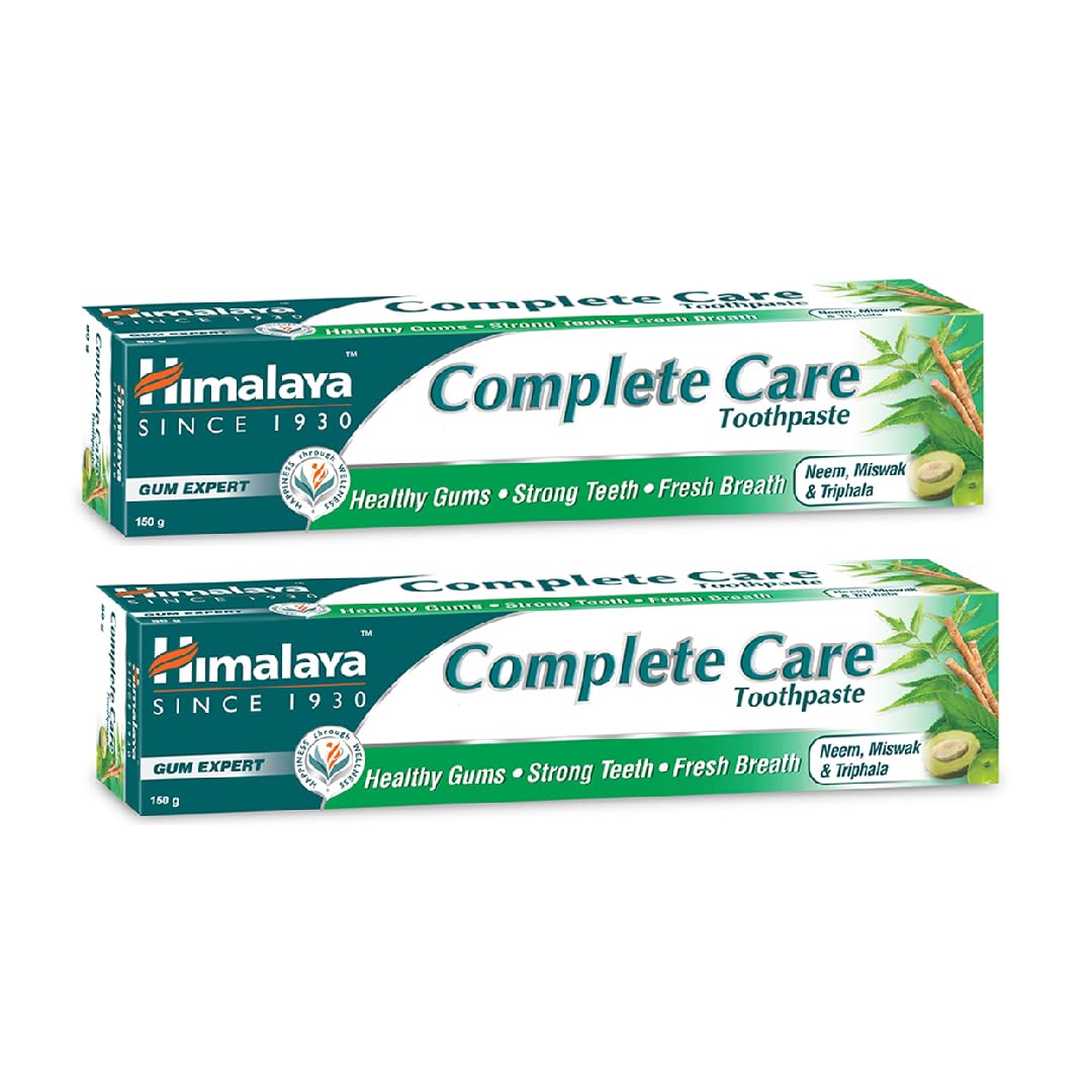 Himalaya Complete Care Toothpaste For Strong Teeth & Healthy Gum, 2 X 150g