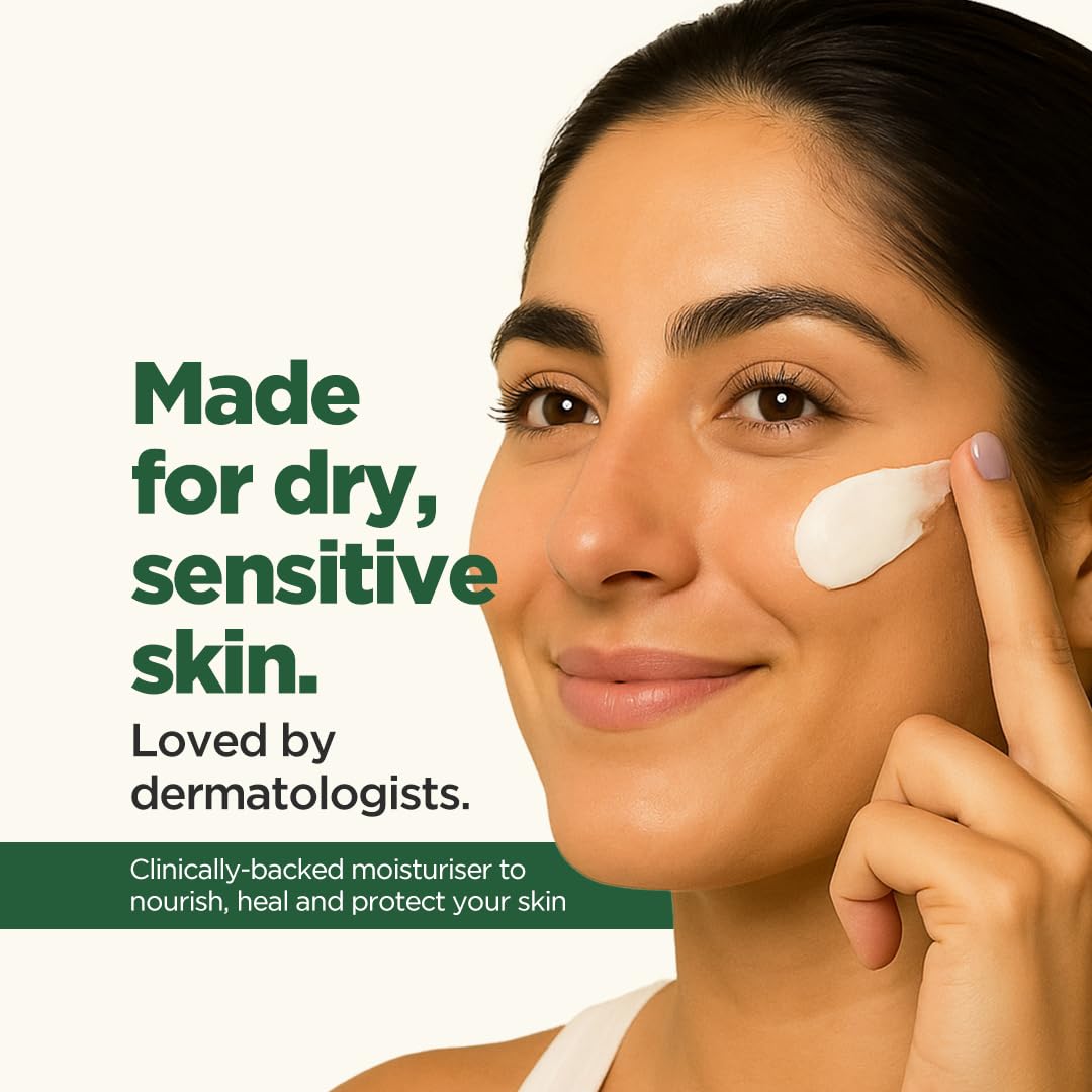 Elovera Moisturising Cream 150g | For Dry Skin | with Aloe Vera & Vitamin E | Protects, Nourishes and Repairs Skin | Paraben Free | Fragrance Free 150 g (Pack o