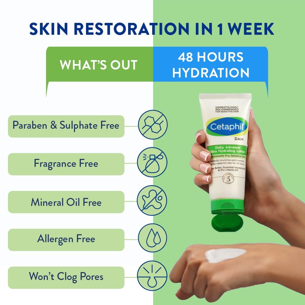 Cetaphil - Daily Advance Ultra Hydrating Lotion Dam Cream (30g)