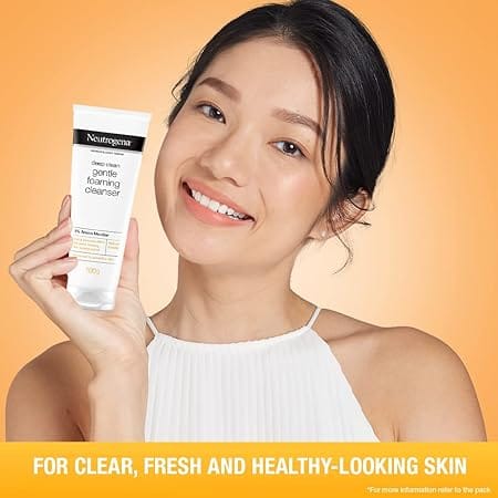 Neutrogena Deep Clean Foaming Cleanser- Advanced Face Wash  Men & WomenDaily Cleansing | 100g