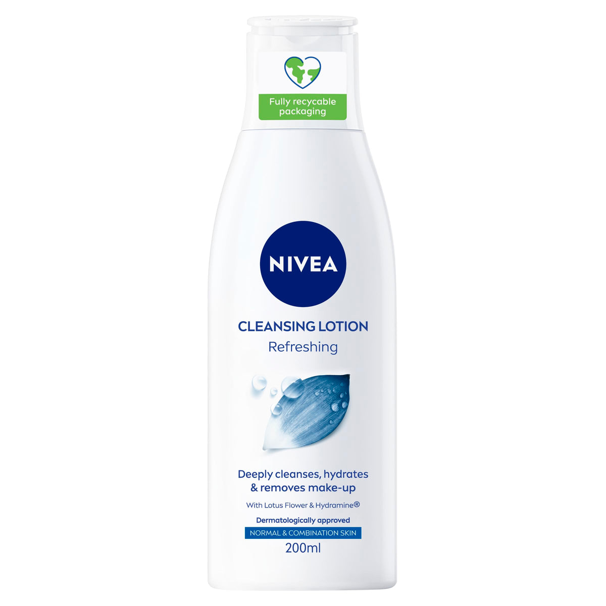 Nivea Visage Refreshing Cleansing Milk (200ml) Fresh 200 ml (Pack of 1)