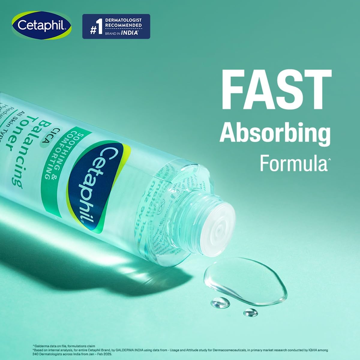 Cetaphil Soothing & Comforting CICA Balancing Toner 150ml | Instantly Hydrates & Soothes Sensitive Skin | With Centella Asiatica & Allantoin | Strengthens Skin Barrier | 35% More Hydration