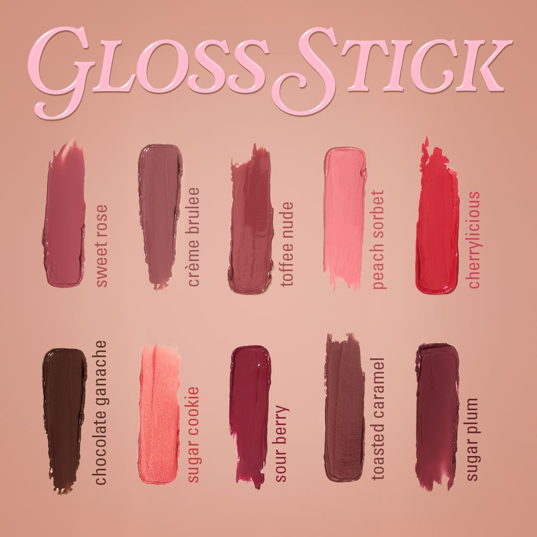 Revolution Pout Lip Gloss Stick – Sugar Plum Mauve | Juicy Tint with Glossy Balm Finish | Moisturizing, Lightweight & Non-Sticky | Vegan & Cruelty-Free | 3g