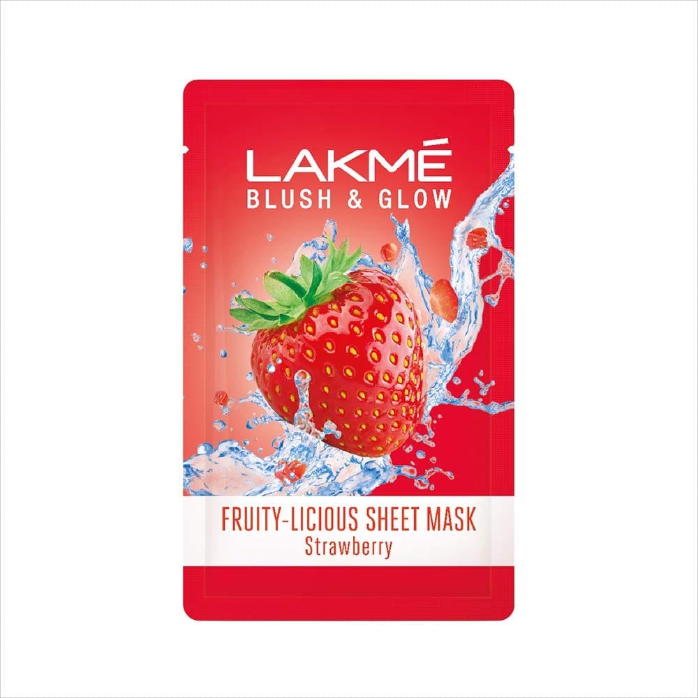 Lakmé - Blush & Glow Strawberry Sheet Mask - 20ml