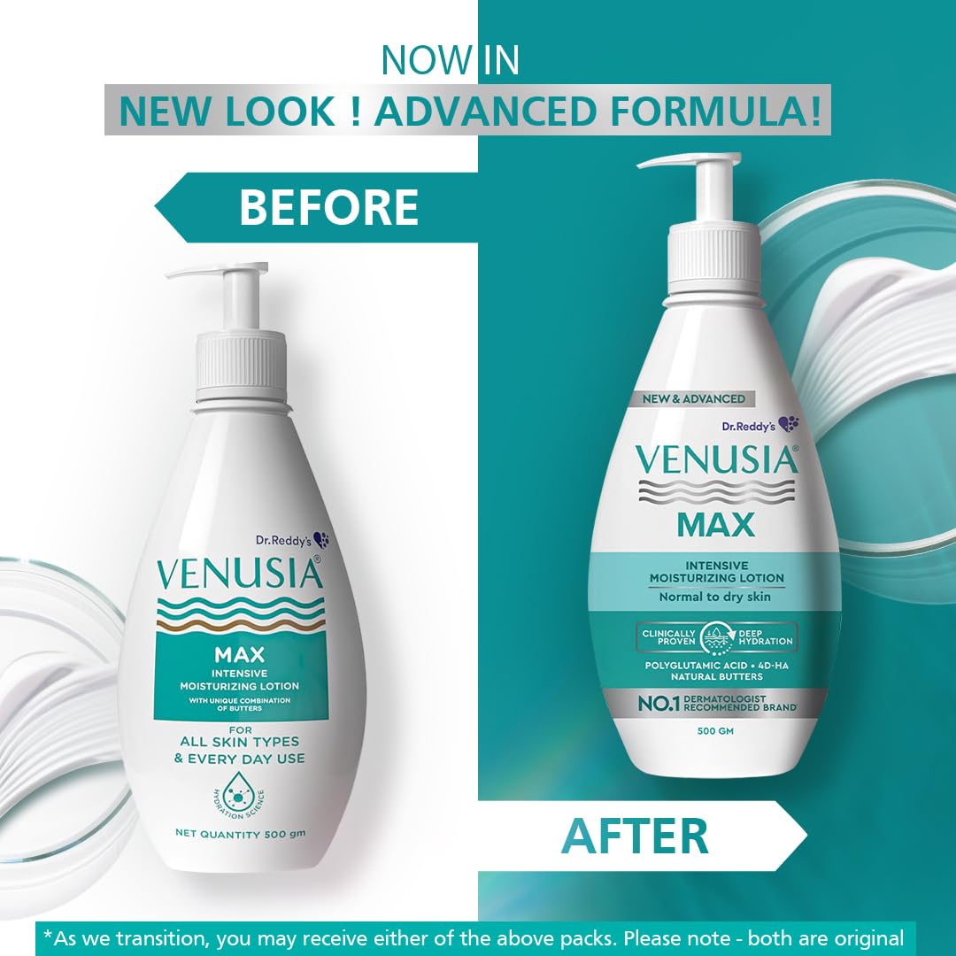 Venusia Max Intensive Moisturizing Lotion 300g