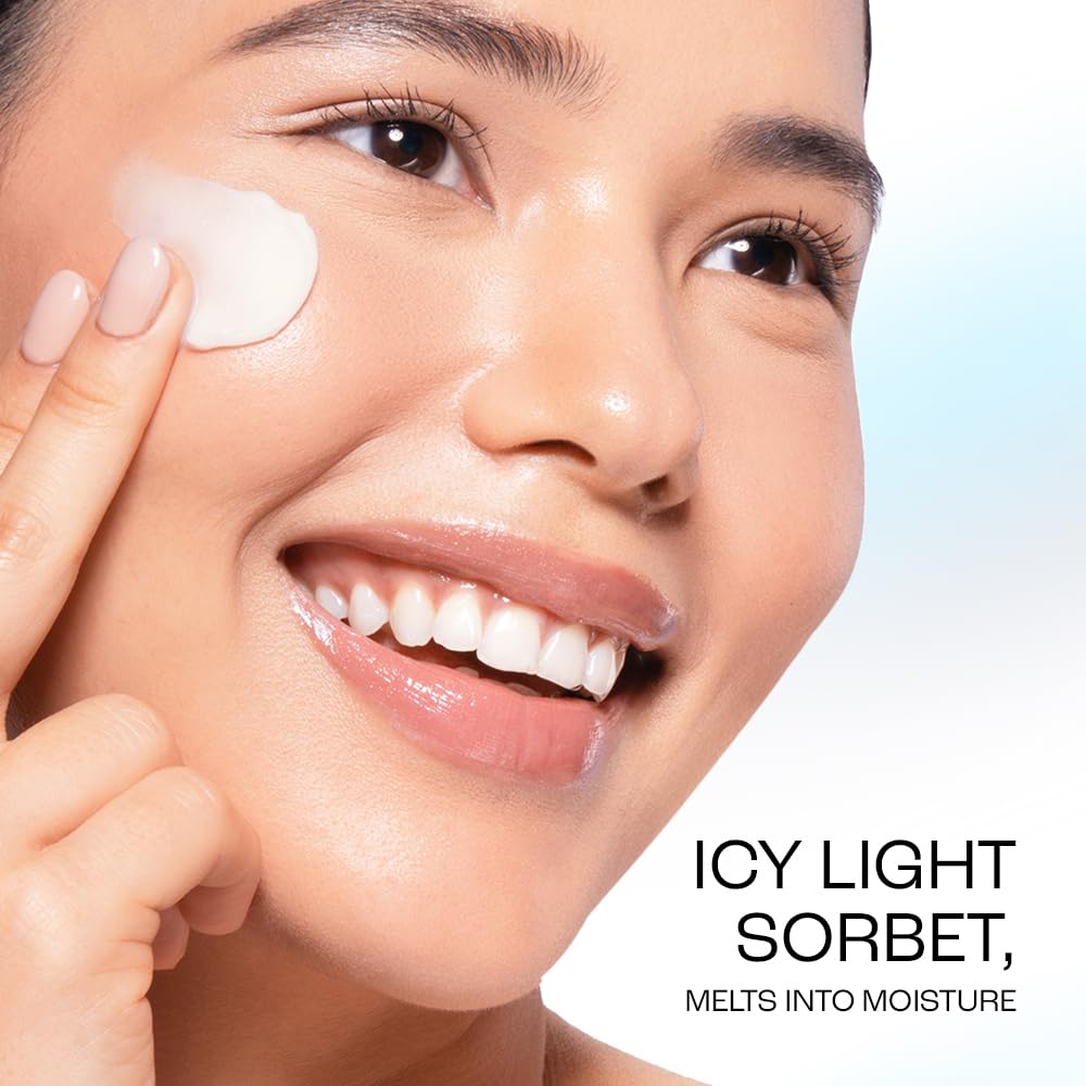 Lakmē Peach Milk Icy Sorbet Gel: First Ever Cooling Face Moisturizer with 2% Pro-Ceramides, Peptides & Pentavitin for Instant Ice-Plunge Glow & 24hr Barrier Rep