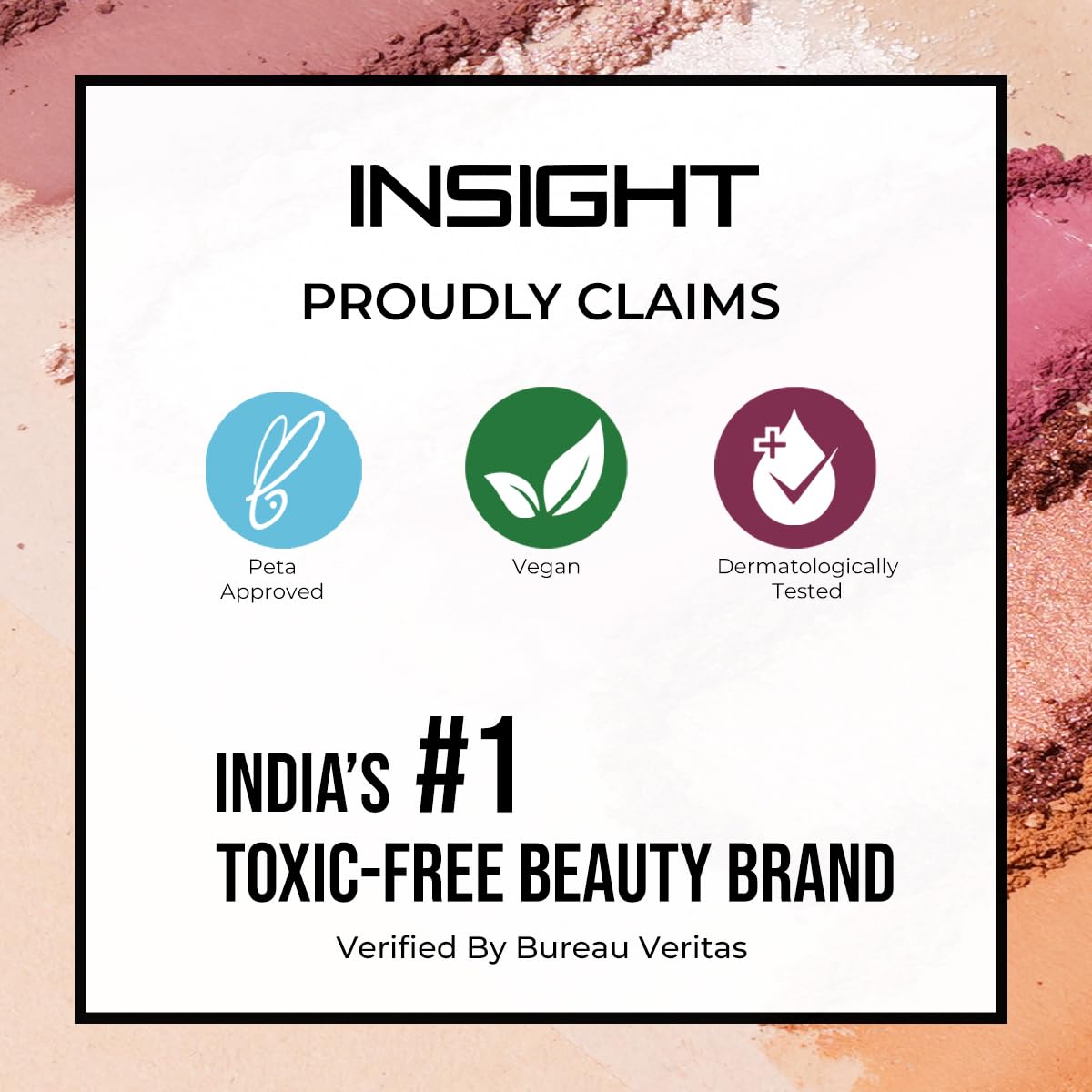 INSIGHT All Eyes On You Eyeshadow Palette (17 g) | Mix of 15 Matte, Shimmer & Metallic Shades | Smooth Texture | Intense Pigment | One Stroke Payoff | Transfer Proof | Long Lasting | Easy Blending | Beginner Friendly Eye Makeup Kit