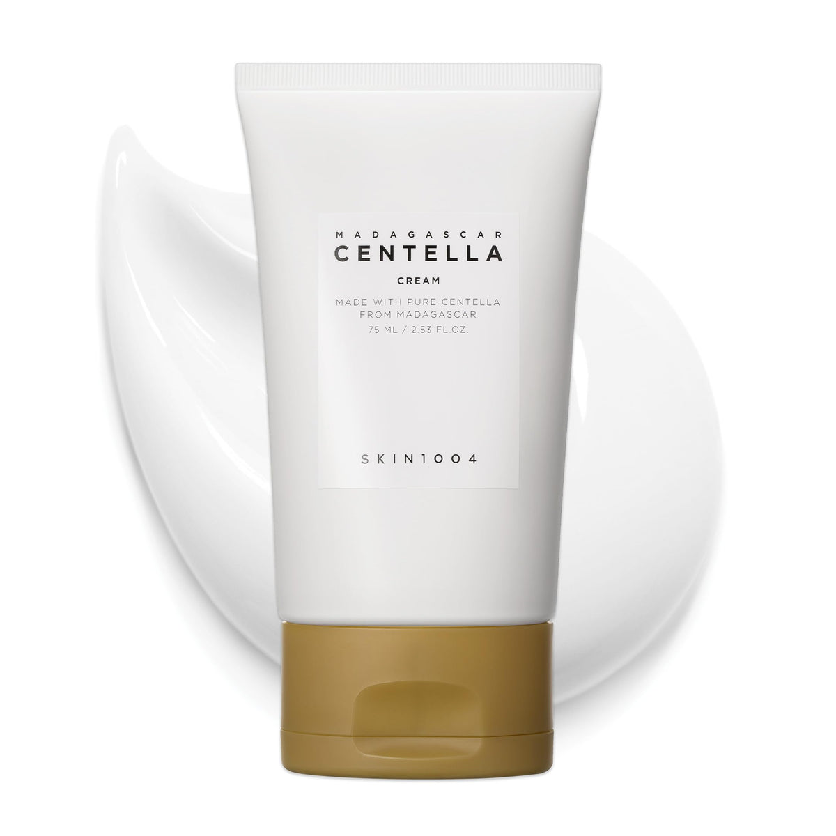 SKIN1004 Madagascar Centella Cream | Korean Face Moisturizer with Organic Ingredients | Hydrating, Brightening & Anti-Wrinkle Skincare, 75ml 75 ml (Pack of 1)
