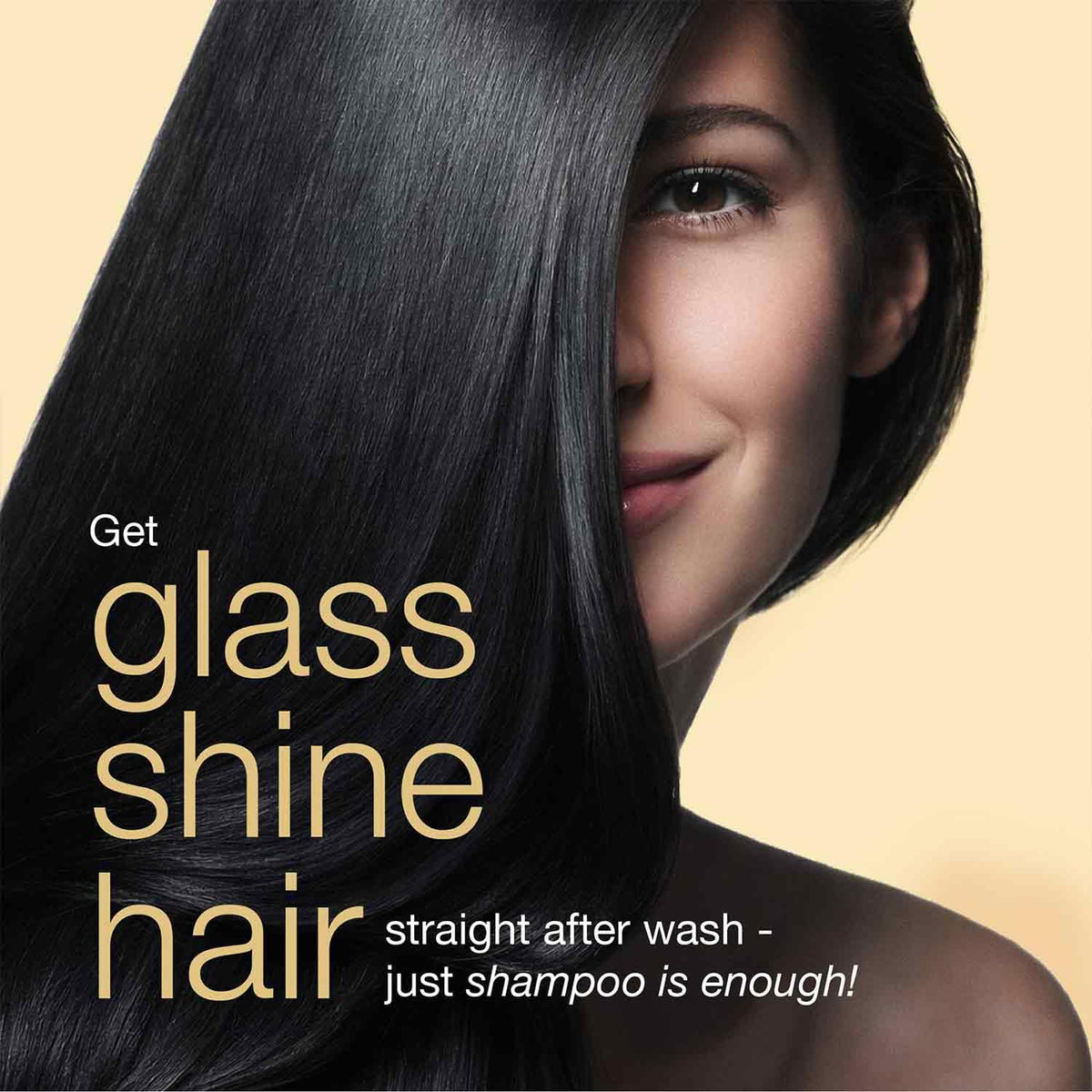 Nyle Serum Shampoo|Glass Shine Hair | Macadamia Oil |340ml 340 ml (Pack of 1)