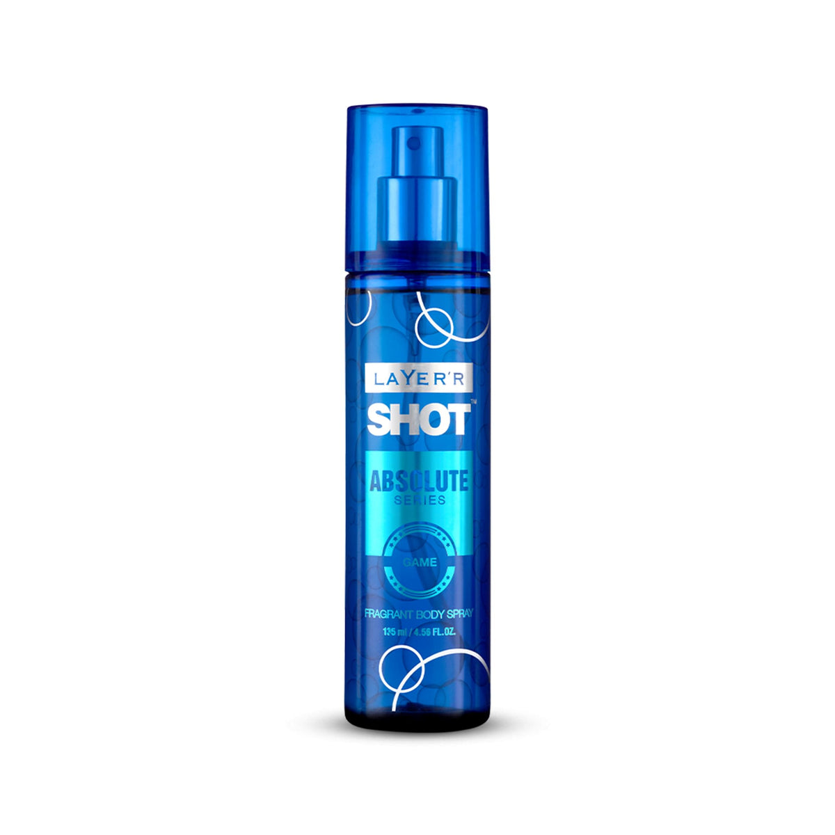 Layer'r SHOT Absolute Game Deodorant Body Spray for Men 135ml