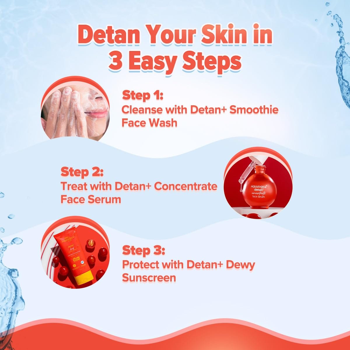 Aqualogica - Detan+ Smoothie Face Wash (100mL)