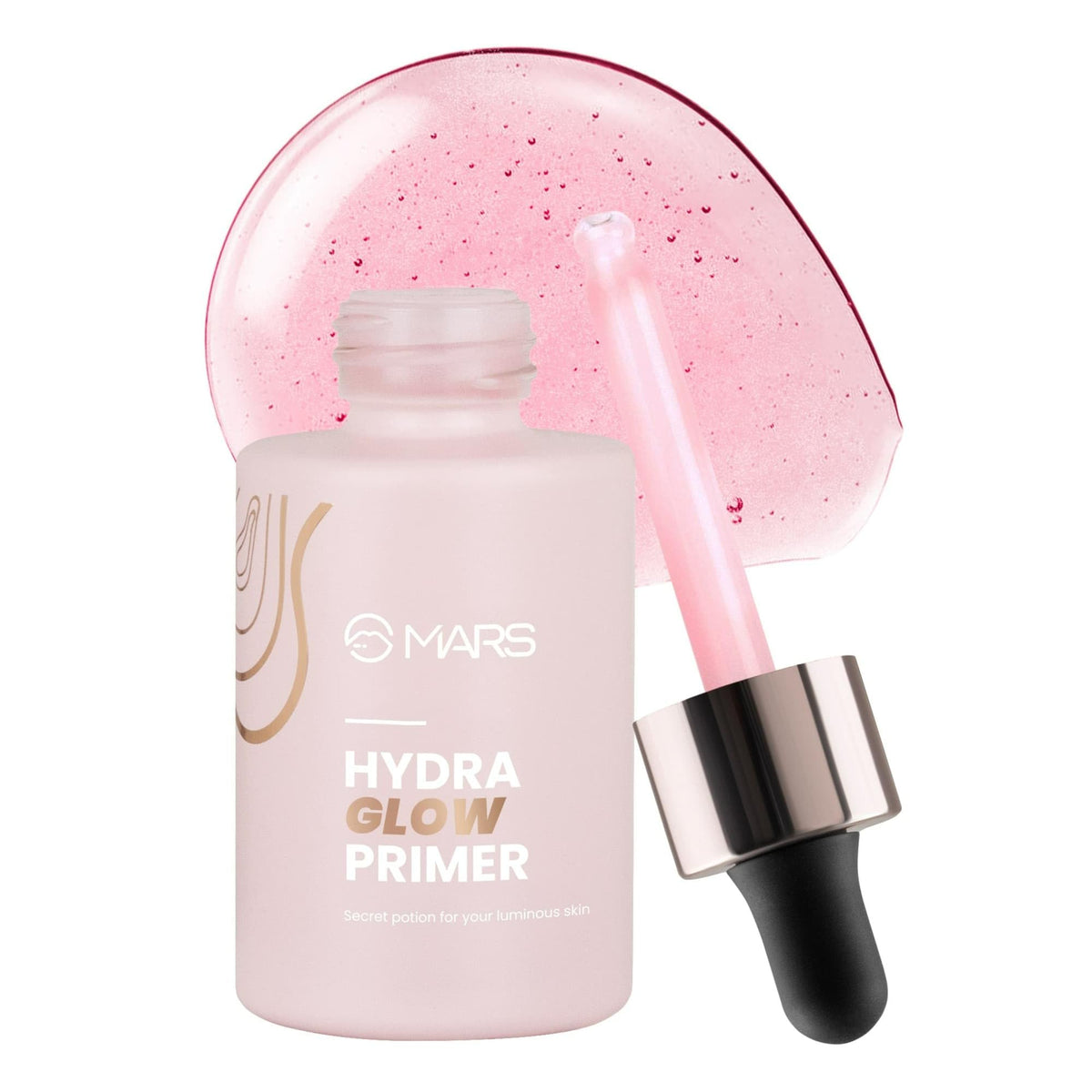 MARS Hydra Glow Primer for Face Makeup (30ml) | Nourishes Skin with Hyaluronic Acid, Argan oil, Aloe vera Extract & Chamomile Water | Subtle Radiance | Dewy Bas