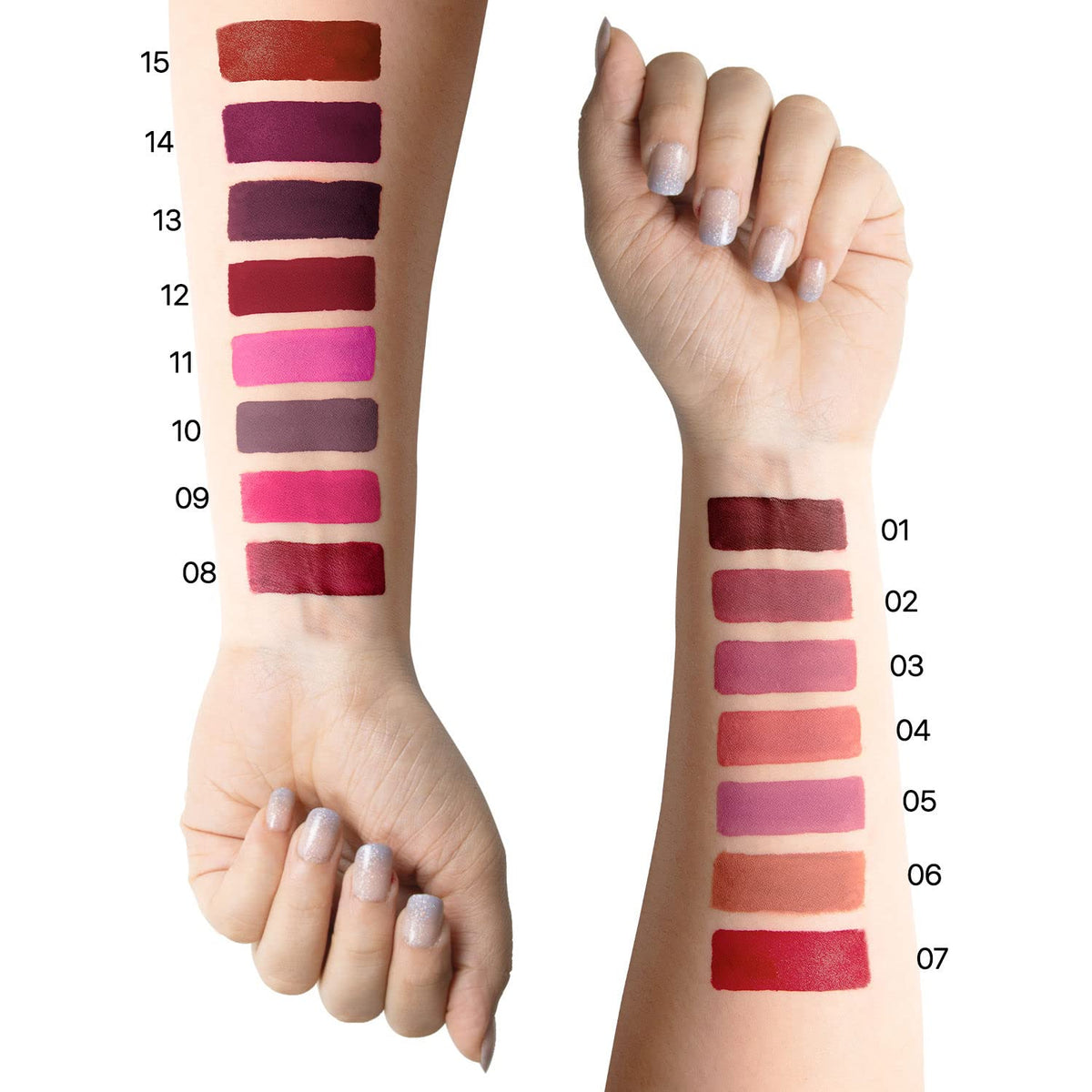 Miss Claire Matte Power Lip color Liquid Listick 3g, (14)