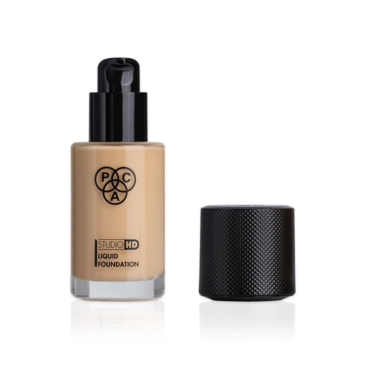 PAC Studio HD Liquid Foundation (1.2) | Lightweight Dewy Satin Finish | Medium to Buildable Coverage | Natural Second Skin like Finish | Suitable for all Skin T
