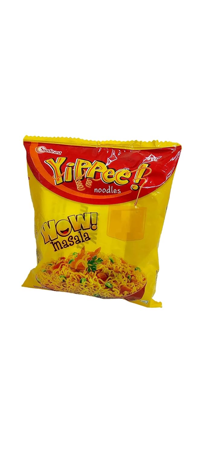 Sunfeast Yippee Wow Noodles, Masala, 50 gm