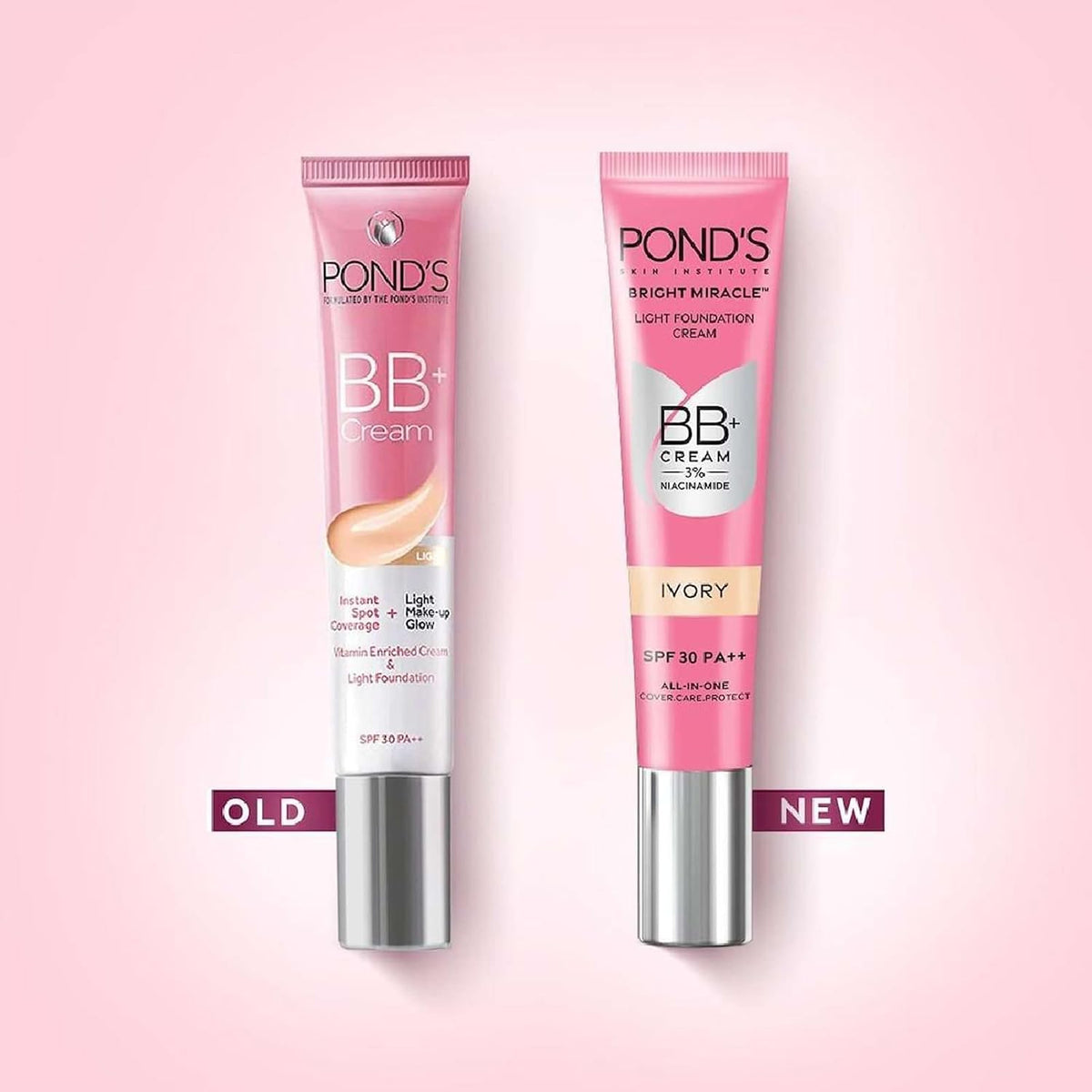 POND'S BB+ Cream, Instant Spot Coverage + Natural Glow, 01 Original, 18 g