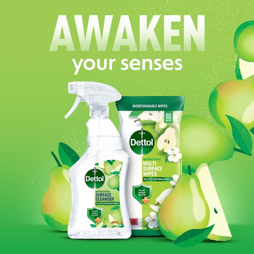 Dettol Surface Cleanser Spray Pear 750ml 750 ml (Pack of 1)