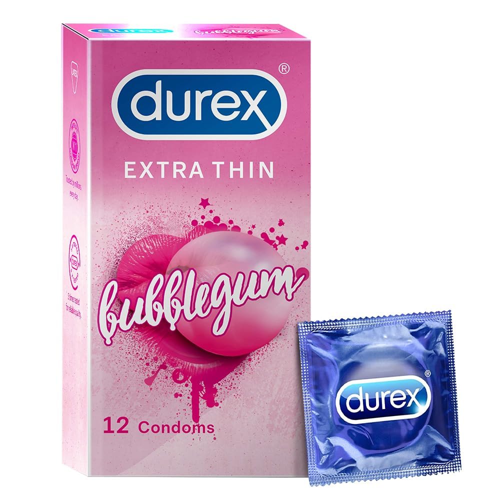 Durex - Pack of 12 Condoms (Bubblegum)